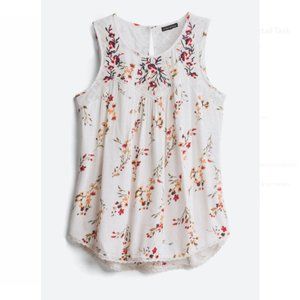 Tempesta Lace Detail Floral Tank